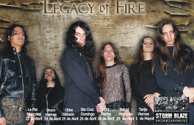 Legacy Of Fire - Tour Of Unfortunate-Bolivia